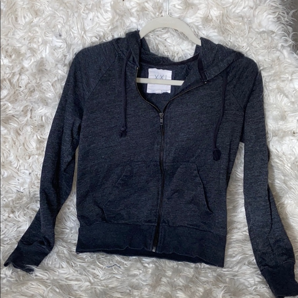 Zip up hoodie
